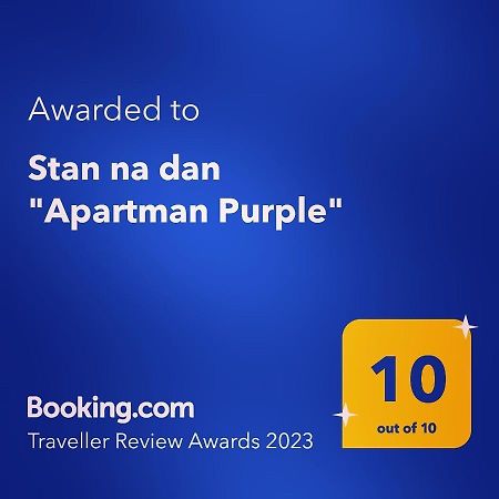 דירות באניה לוקה Stan Na Dan "Apartman Purple" מראה חיצוני תמונה
